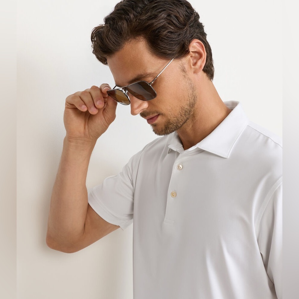 PETER MILLAR Crow Sport Solid Performance Jersey … - image 4